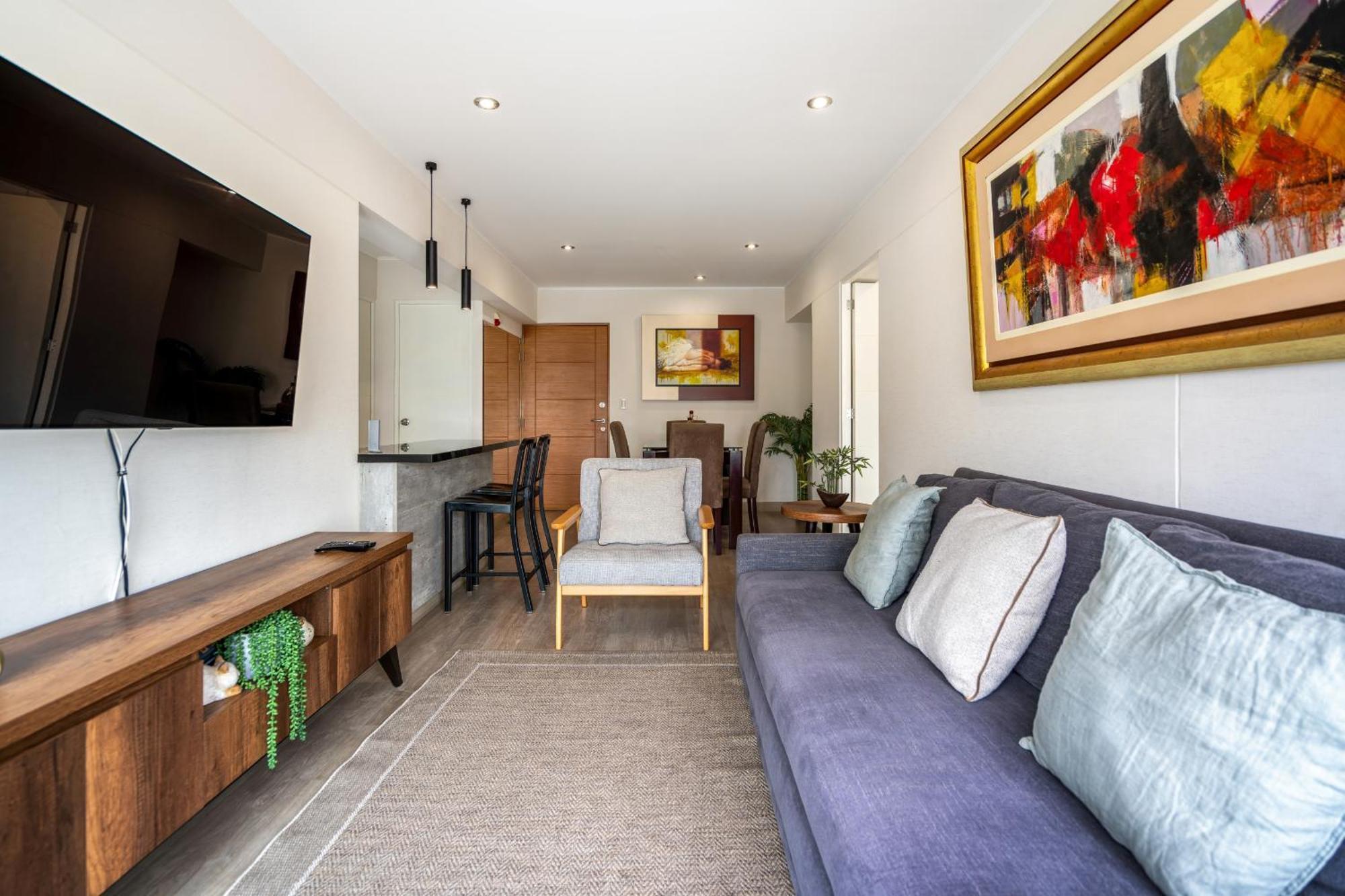 Modern 1Br Loft Close To The Seawalk Of Miraflores Lima Bagian luar foto