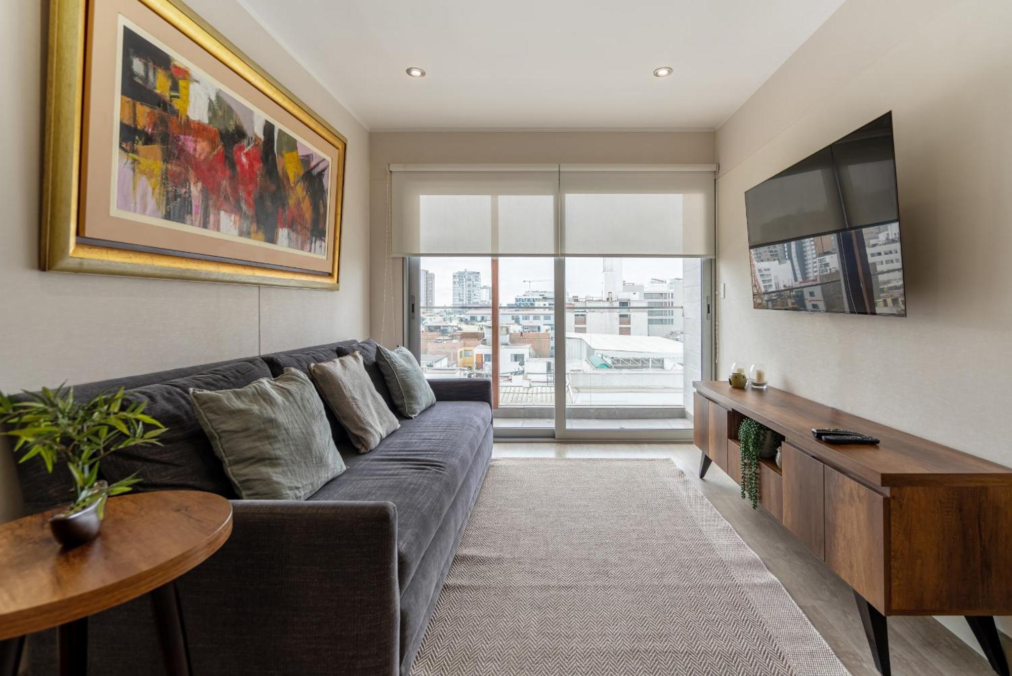Modern 1Br Loft Close To The Seawalk Of Miraflores Lima Bagian luar foto